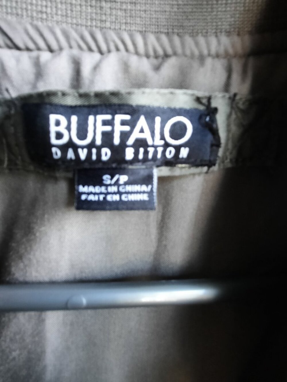 Pure cotton Buffalo David Bitton bomber jacket - Picture 8 of 8